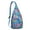 Sky-blue-10, variant on Kawaii Donut Sling Backpack – Cute Mini Donut Design Shoulder Bag, Multi-Pocket Pack for Travel