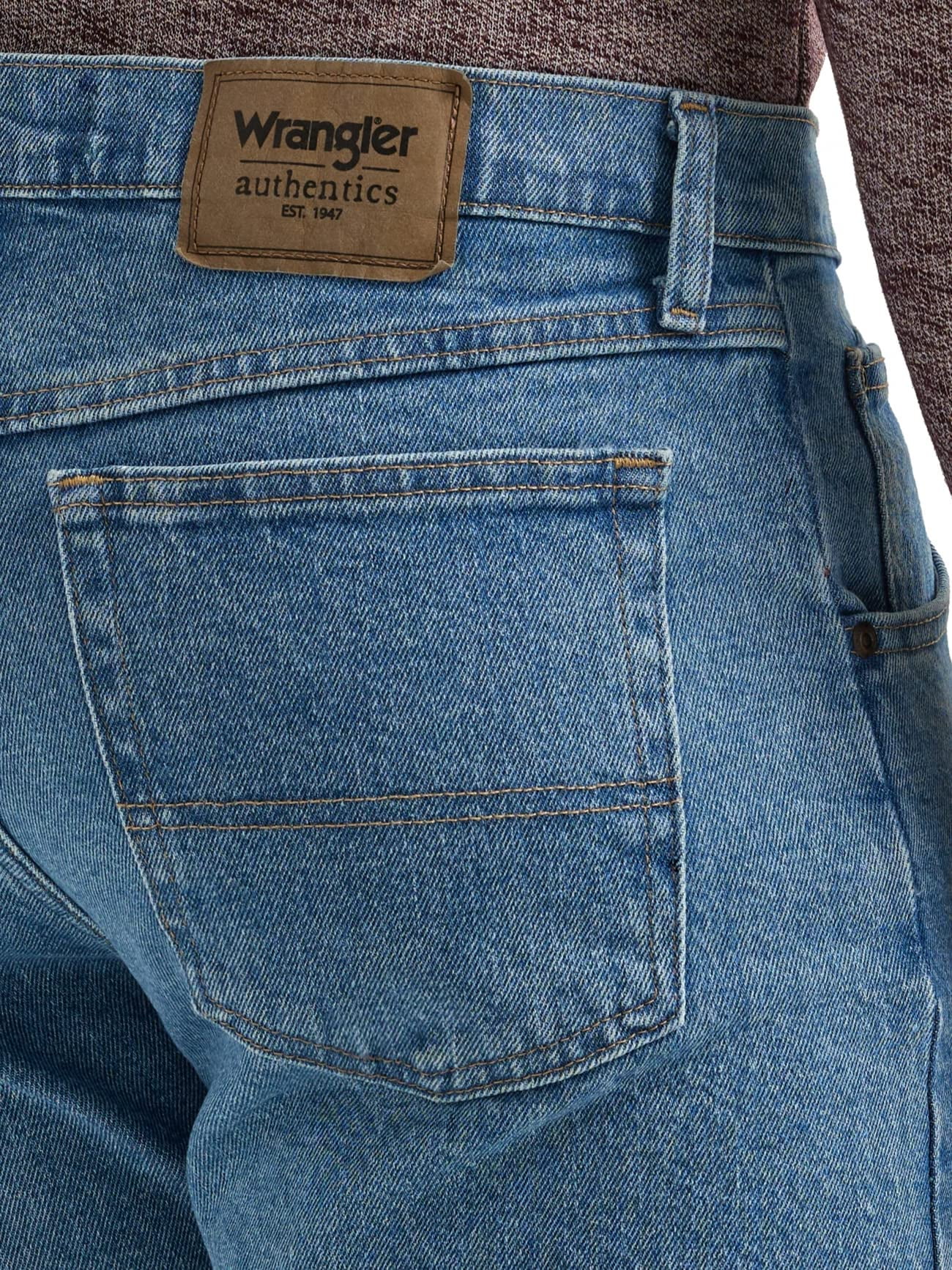 Men's Blue Ridge Relaxed Fit 5-Pocket Jean in Authentic Stonewash