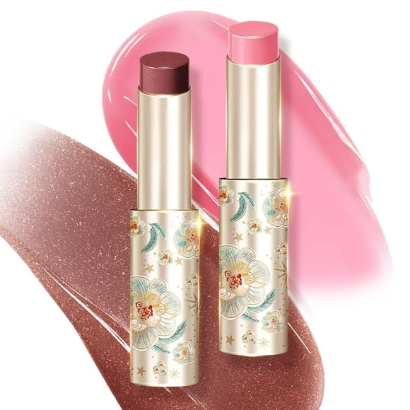 Bálsamo labial Catkin Glossy Ultra Hydrating Lip Tinted, 3 ml, juego de 2 piezas