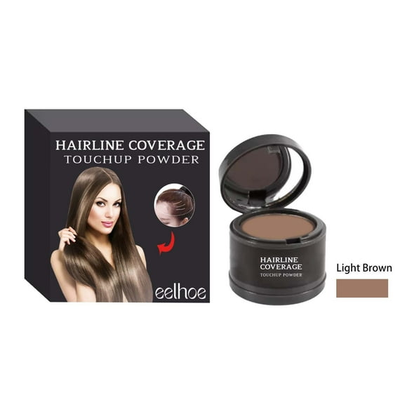 Weiqiqre Deals Hair Line Covering Up Powder Thick Hair Line Portable and Easy To Apply Hair Line Concealer Cosmetic Powder 4g