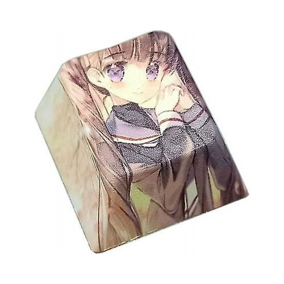 Pbt Keycaps 1pc Cherry Profile Thick For Cherry Mx Switch Mechanical Keyboards - krygv