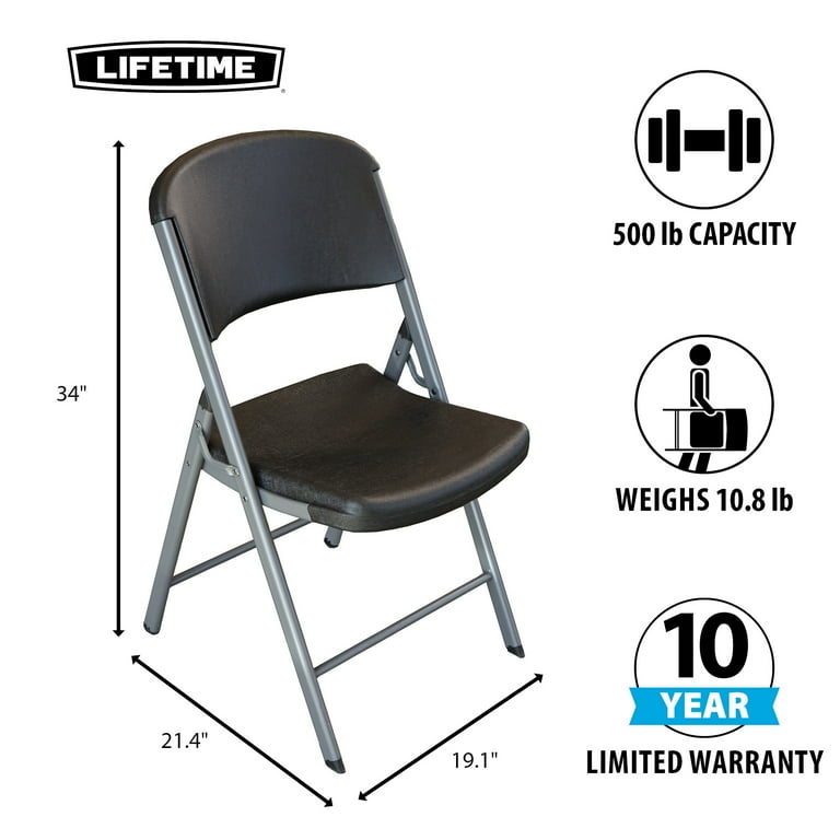 Lifetime folding chairs walmart new arrivals