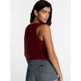thumbnail image 3 of Kacey Lee Women's Darlin Graphic Cutaway Tank Top, Sizes XS-XXL, 3 of 5