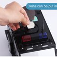 thumbnail image 2 of Saving Pot Code Money Box Children Toy ABS saving pot Code Battery Paper Money Coin Bank, Black, 2 of 7