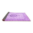 thumbnail image 2 of Ahgly Company Indoor Rectangle Medallion Purple Traditional Area Rugs, 7' x 9', 2 of 4
