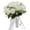 White, variant on Wedding Bouquet Wedding Bridal Bouquet Elegant Centerpiece Bridal Bouquet Artificial Flowers for , Bridal Shower Wedding Ceremony Decor Pink