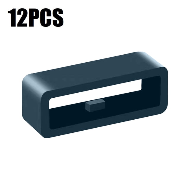 【22mm】【12PCS】Universal Silicon Ring Buckle For Watch Straps With Rubber Rings Powerful Fixing Device Compatible With Watch Straps In Metal Leather And Other Materials. Rugged