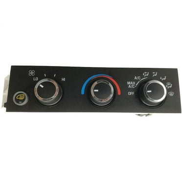 HVAC Control Module - Compatible with 2001 - 2021 GMC Savana 3500 - Replacement