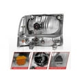 thumbnail image 6 of Headlight Set - Compatible with 1999 - 2004 Ford F-450 Super Duty 2000 2001 2002 2003, 6 of 6