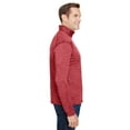 thumbnail image 3 of A4 Men's Tonal Space-Dye Quarter-Zip - N4010, 3 of 3