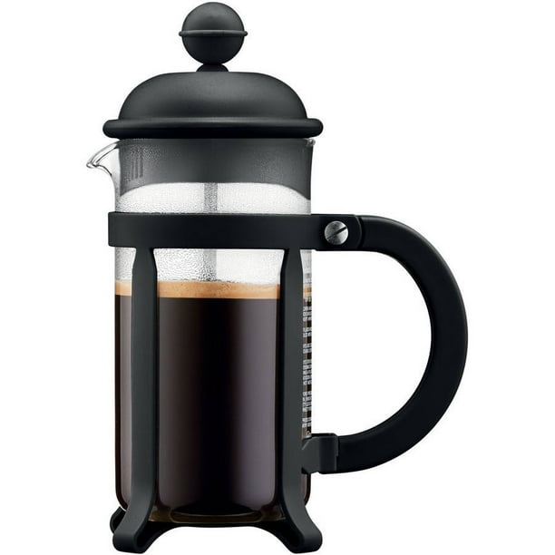 Bodum JAVA French Press Coffee Maker, 3 Cup, 0.35L, 12 oz, Black