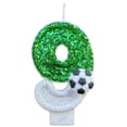 thumbnail image 2 of International Soccer Celebration Digital Birthday Candles - Football Themed Candles for Game Day Soccer Essentials, Safe Cake Decor & Gift, 2 of 9