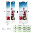 thumbnail image 2 of Winter Snowman Door Sticker Decoration Christmas Door Banner Backdrop for Winter Welcome Christmas Holiday Front Door Decoration,Removable self-adhesive wall stickers, 2 of 15