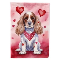 Cocker Spaniel My Valentine Garden Flag