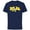 Navy, variant on Disney Mickey Mouse Class of 2024 Graduation ‘24 Hangin’ Out - Short Sleeve Cotton T-Shirt for Adults - Customized-Black