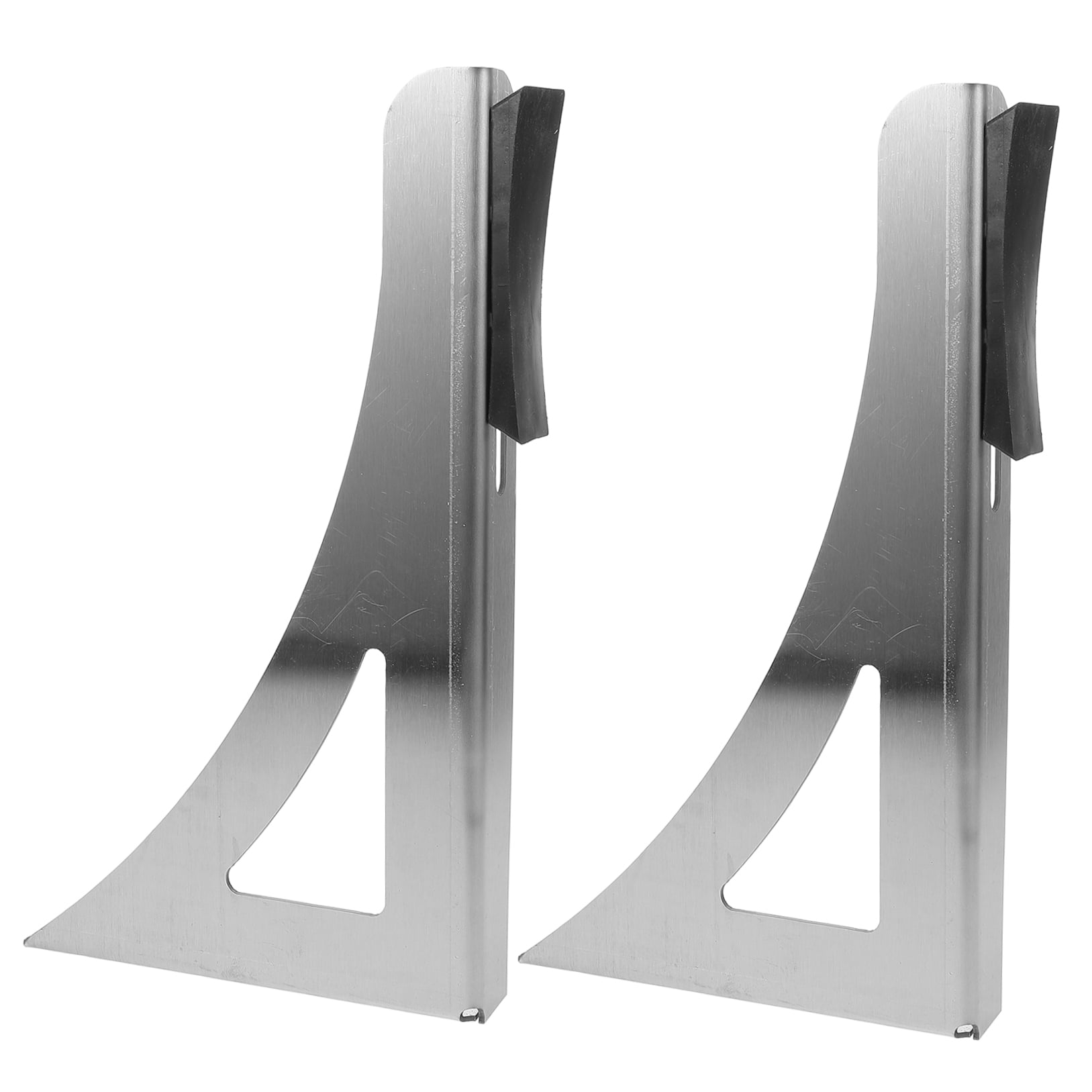 Soimiss 1Pair Metal Water Heater Holder Durable Stainless Steel Wall Mount Stand
