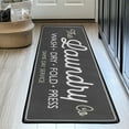 thumbnail image 3 of Laundry Room Rug Long Mat Rugs Area Rug Non-Slip Runner Rug Floor Mat Waterproof Farmhouse Carpet Kitchen Mats for Floor Runner Rug for Hallway Laundry Decor, 3 of 6