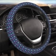 thumbnail image 4 of Kdxio Skull flower cute Print Elastic Stretch Steering Wheel Cover,Auto Steering Wheel Cover,15 Inch Anti-Slip,Warm in Winter and Cool in Summer,Fit Suvs,Vans Cars,Trucks, 4 of 5