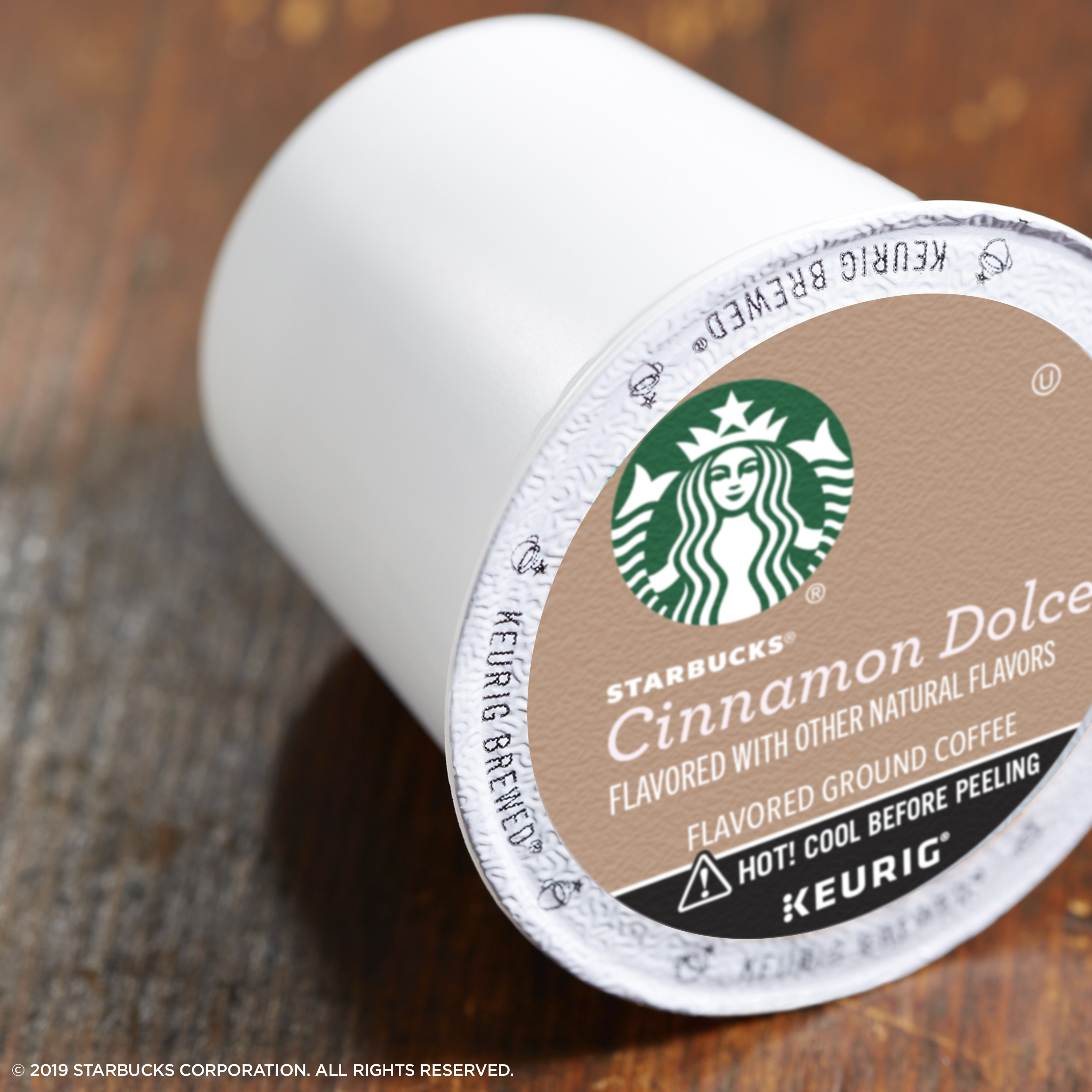 Starbucks Blonde Roast K-Cup Coffee Pods — Cinnamon Dolce for Keurig Brewers — 1 box (16 pods) - image 2 of 6