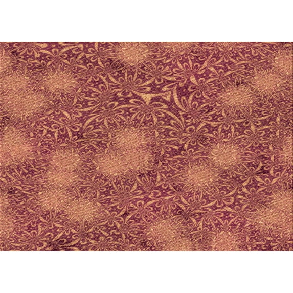 Ahgly Company Indoor Rectangle Patterned Crimson Red Area Rugs, 2' x 4'