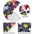 thumbnail image 2 of FMSHPON Christmas Snowman Watercolor Pattern Xmas Christmas Tree Skirt Stand Mat for Holiday Party Decoration Indoor Outdoor 48 inches, 2 of 6