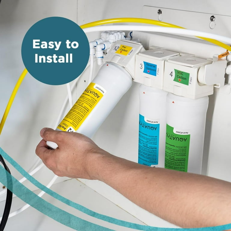 AquaTru 3-Stage Water Filter Replacement Combo Pack, Pre-Filters