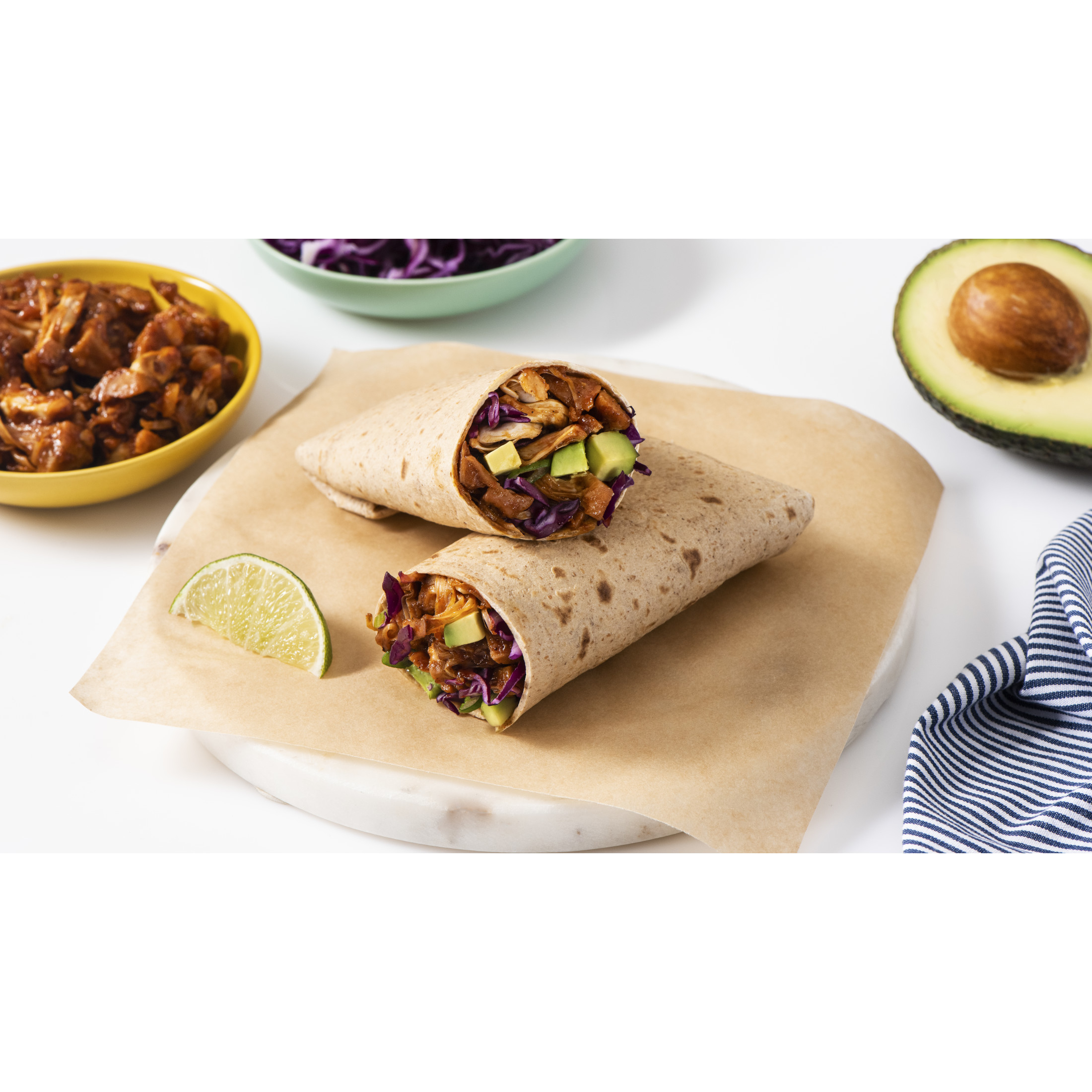 Mission Super Soft Protein Plant Powered Tortilla Wraps, 9 oz, 6 Count - image 5 of 11