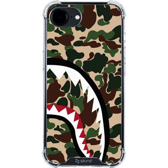Skinit Shark Teeth Street Camo iPhone 16e Clear Case