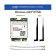 thumbnail image 3 of Dual Band WiFi 5 Wireless Network Card, M.2 NGFF Interface with Bluetooth 5.0 for PC/Laptop - Aw-Cb375Nf Module, 3 of 5