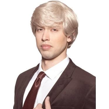 President Trump Wig Adult Blonde MAGA Costume Accessory