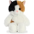 thumbnail image 1 of Aurora Esmeralda Peluche Chat, Blanc, 1 of 3