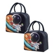 thumbnail image 1 of Oleegame 2 Pcs Sac de Rangement pour Produits Sac Isotherme Sac à Lunch Sac à Lunch Chiot Brun (Isolation 3D), 1 of 9
