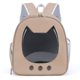 thumbnail image 3 of Suministros para mascotas, bolsa para gatos, mochila, bolsa espacial, nueva bolsa transparente ligera para mascotas, gran espacio, cómoda y transpirable para gatos, 3 of 5