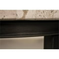 thumbnail image 5 of Bowery Hill End Table Coffee Accent Table Round in Metal - Stone, 5 of 10
