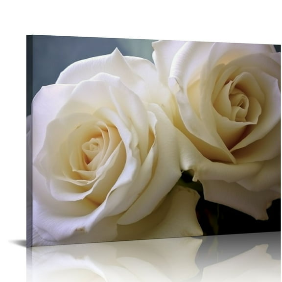 TIAOTIAOHOU - Huge Roses in Wall Art Painting Pictures Print On Canvas Flower The Picture for Home Modern Decoration