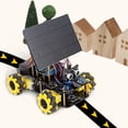thumbnail image 5 of ACEBOTT Smart Robot Solar Energy Car Kit 4WD Remote Control Car Compatible with Arduino IDE Electronic Programming Project STEM Education Science Coding Kit, 5 of 12
