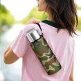 thumbnail image 6 of Camouflage 20oz Stainless Steel Thermal Bottle with Tea Filter and Cup Lid, Vacuum Insulated Coffee Mug with 316L Inner Liner, Leakproof Travel Thermos for Office, Commute & Outdoor, 6 of 6