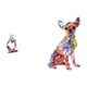 thumbnail image 1 of Estatua de resina de un perro pensativo sentado. Escultura coleccionable de poliresina. Figura decorativa ideal para sala de estar, dormitorio, oficin, 1 of 8