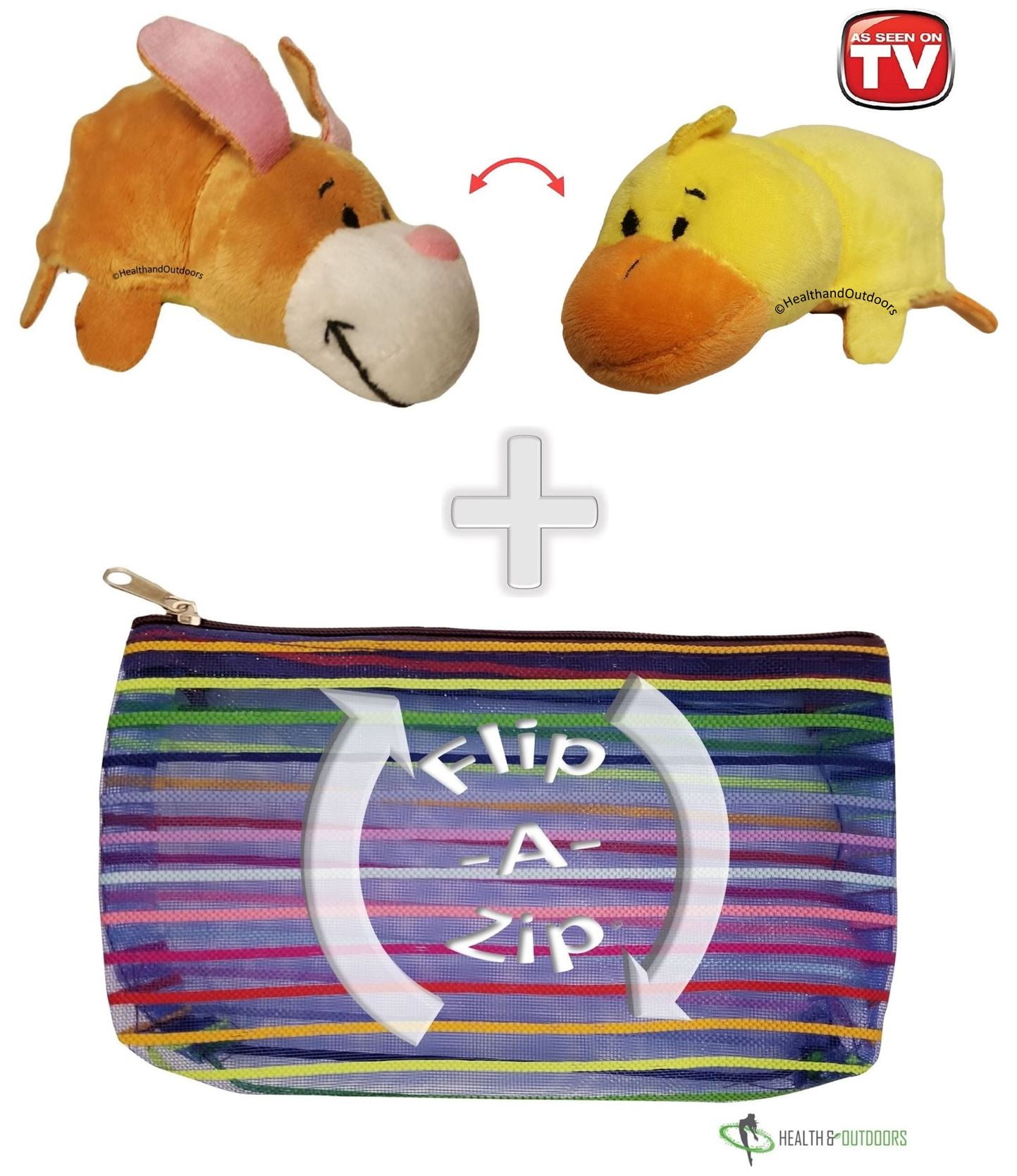 flip a zoo plush