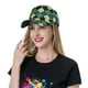 thumbnail image 5 of Fotbe Green Squares Gorro Clásico de Béisbol, Gorra Ajustable con Broche Snapback, Gorro de Exterior de Algodón Suave, 5 of 6