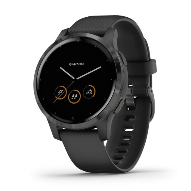 Garmin 010-02172-12 Vivoactive Monitor Garmin Vivoactive 4S Negro, color Negro, pack of/paquete de 1 (Reacondicionado)