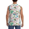 thumbnail image 4 of Kdxio Fairy Flower for Men's Muscle T-shirt,Sleeveless for Workout Running Athletic Gym Lounge Casual, 4 of 7