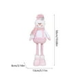 thumbnail image 3 of YIMWNYI Christmas Doll – Santa Claus, Snowman, and Reindeer Plush Decoration for Window Display, Glitter Holiday Ornament with Adjustable Legs, Festive Home Décor for Christmas and New Year, 3 of 6