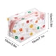 thumbnail image 3 of Neceser Transparente | Organizador de Cosméticos de Viaje Transparente con Estampado Floral | Mini Neceser Portátil con Cremallera | 18 X 10 X 10 Cm, 3 of 3
