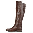 thumbnail image 3 of Journee Womens Tori Stacked Heel Riding Boots, 3 of 10