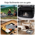 thumbnail image 2 of Caja de Arena Portátil LESUCCI Gris Plegable Impermeable para Gatos Medianos y Pequeños, 2 of 8