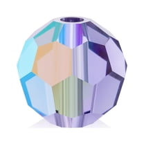 40-Pieces (4mm) Tanzanite AB | Preciosa Crystal Glass Round Simple Beads