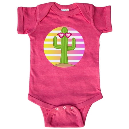 

Inktastic Cactus Cute Girls Sunset Gift Baby Girl Bodysuit
