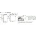 thumbnail image 2 of VENMAR E15 ECM HRV (43901). Variable CFM, Factory Set (55-125CFM) Heat Recovery Ventilator, 2 of 2