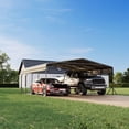 thumbnail image 4 of FOROUTIA 20x20-foot Heavy-Duty Steel Carport, 4 of 6
